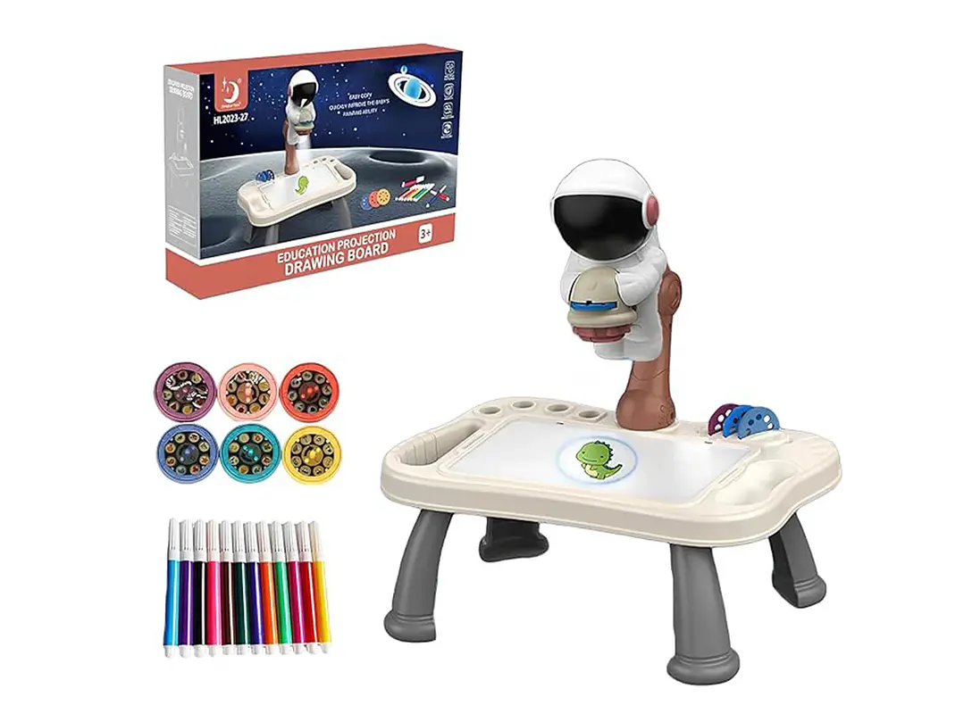 Mesa de Juguete proyector Astros para dibujar multifuncional 1