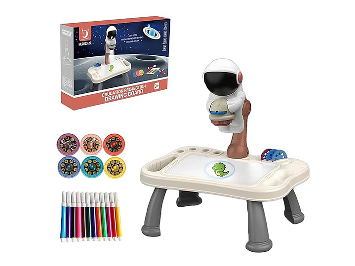 Mesa de Juguete proyector Astros para dibujar multifuncional 1