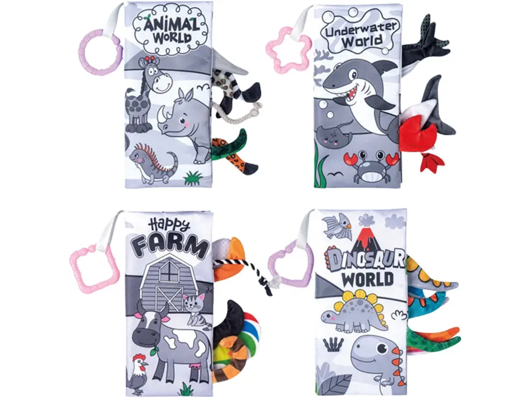 Libro Sensoriales de Tela Para bebe 3