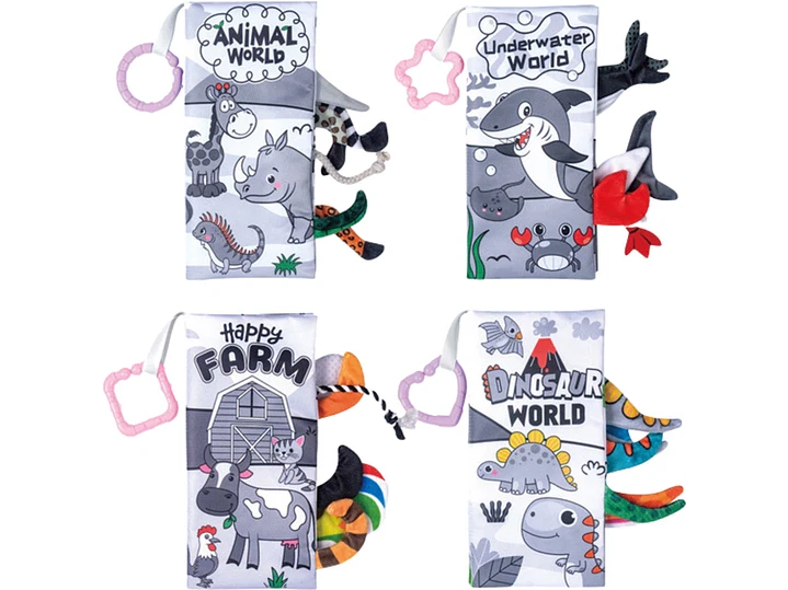 Libro Sensoriales de Tela Para bebe 3