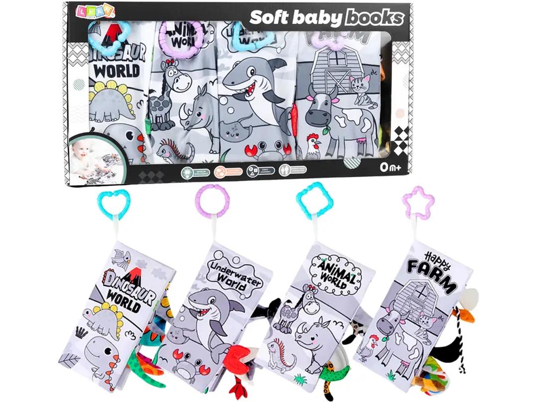 Libro Sensoriales de Tela Para bebe 4