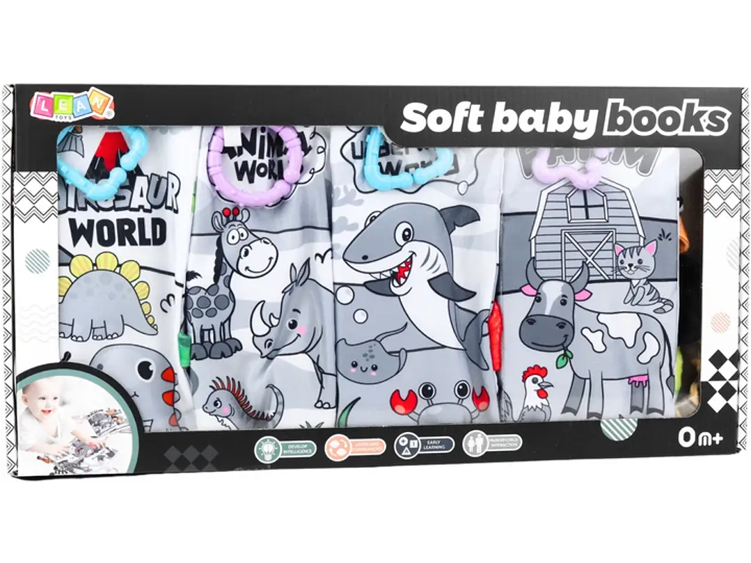 Libro Sensoriales de Tela Para bebe 5