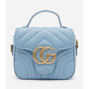 Bolso celeste