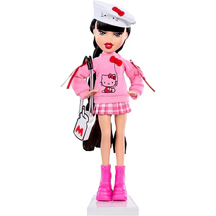 Bratz x Hello Kitty Jade Sanrio Muñeca de Moda con Accesorios