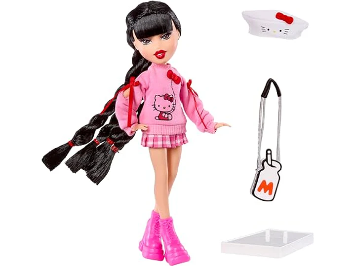 Bratz x Hello Kitty Jade Sanrio Muñeca de Moda con Accesorios 5