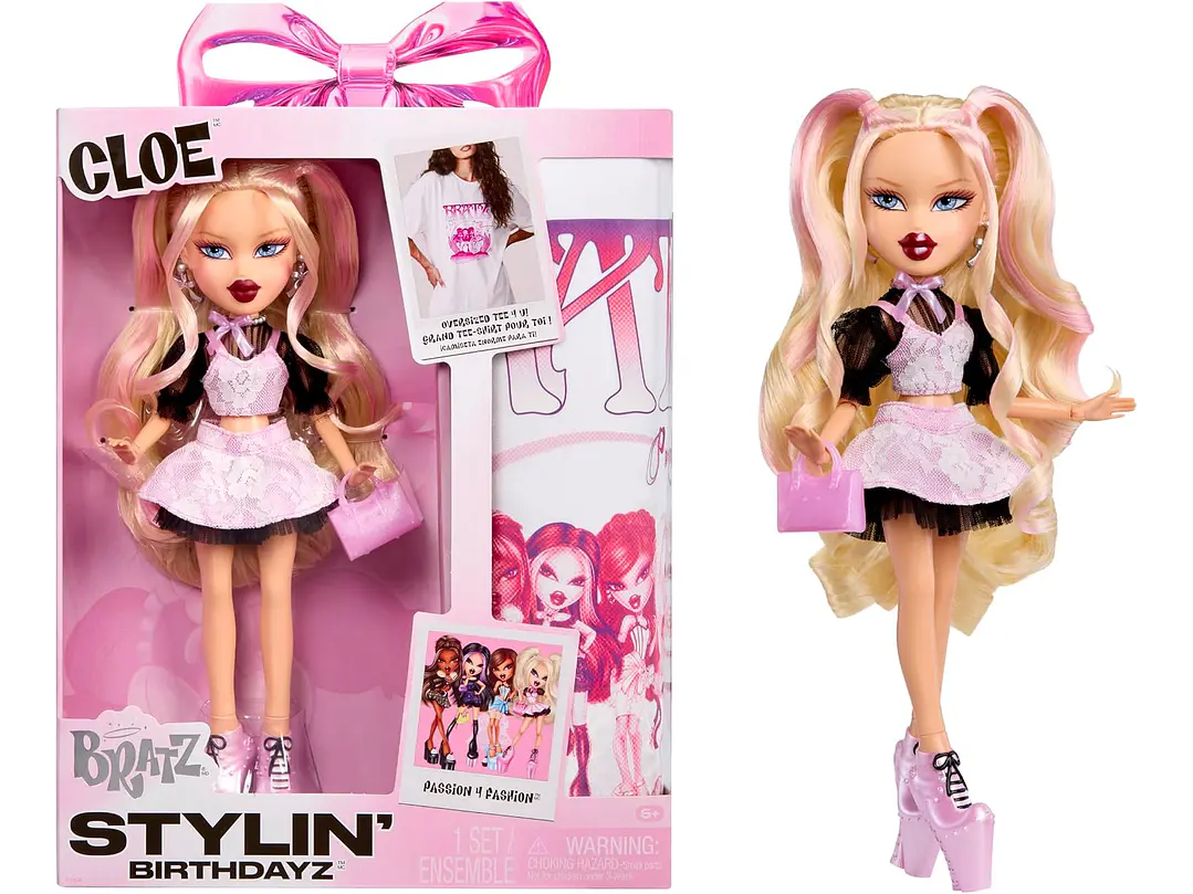 Bratz Stylin' Birthdayz Cloe Fashion Doll  5