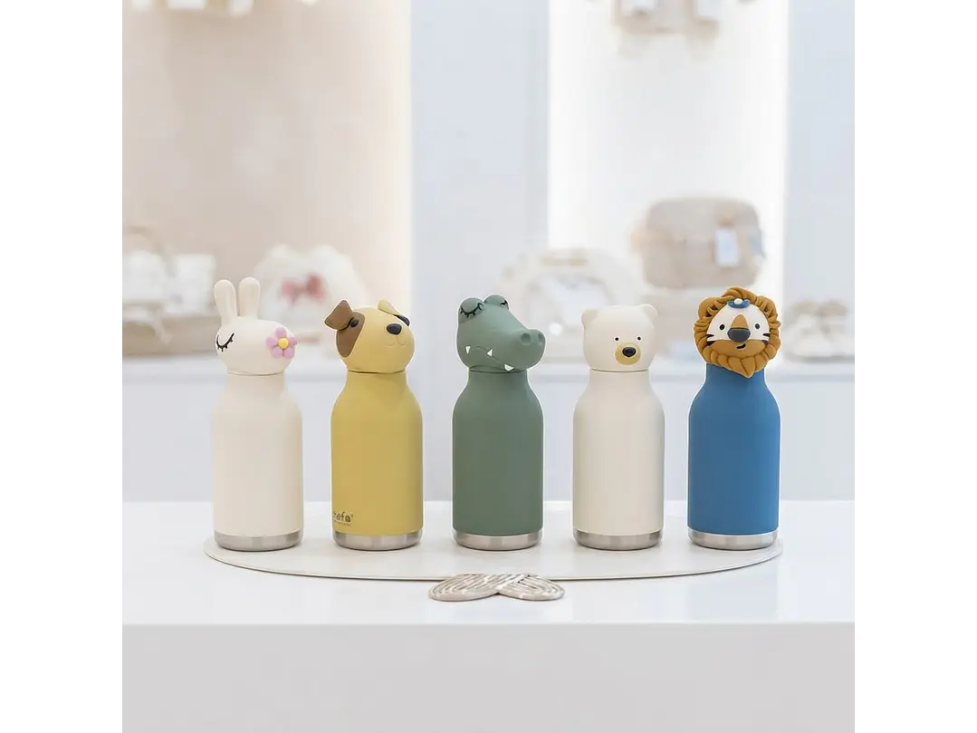 Termo Acero Inoxidable Animales 16oz 1