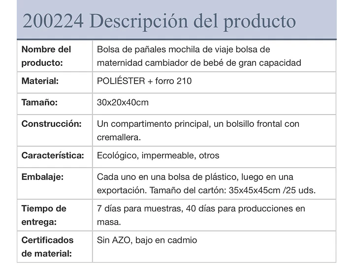 Pañalera Morral 5