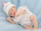 Cloveray Muñeca de bebé Reborn de silicona de 20Cm suave al tacto - Miniatura 2
