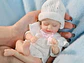 Cloveray Muñeca de bebé Reborn de silicona de 20Cm suave al tacto - Miniatura 1