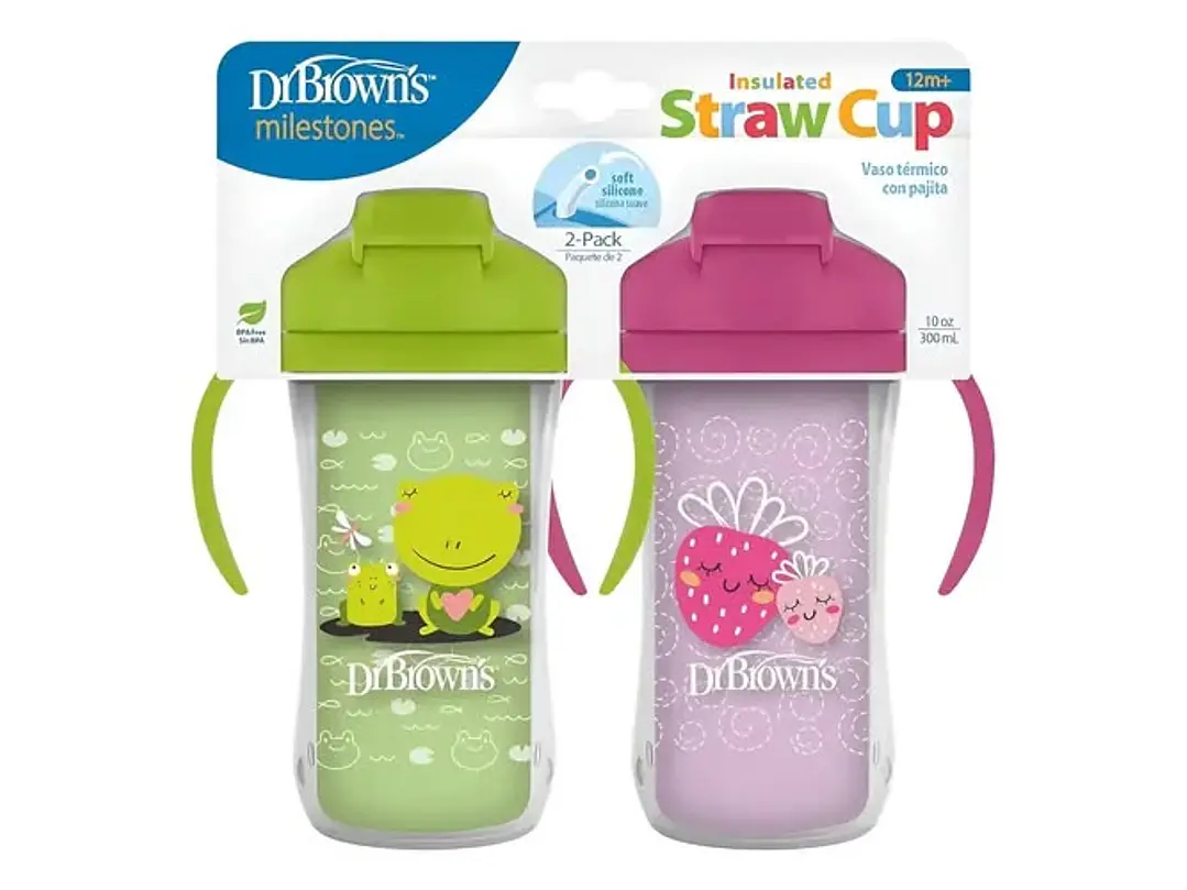 Vaso Pitillo Dr Browns 10oz 1