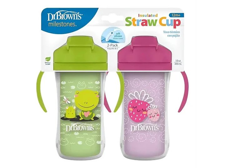 Vaso Pitillo Dr Browns 10oz 1