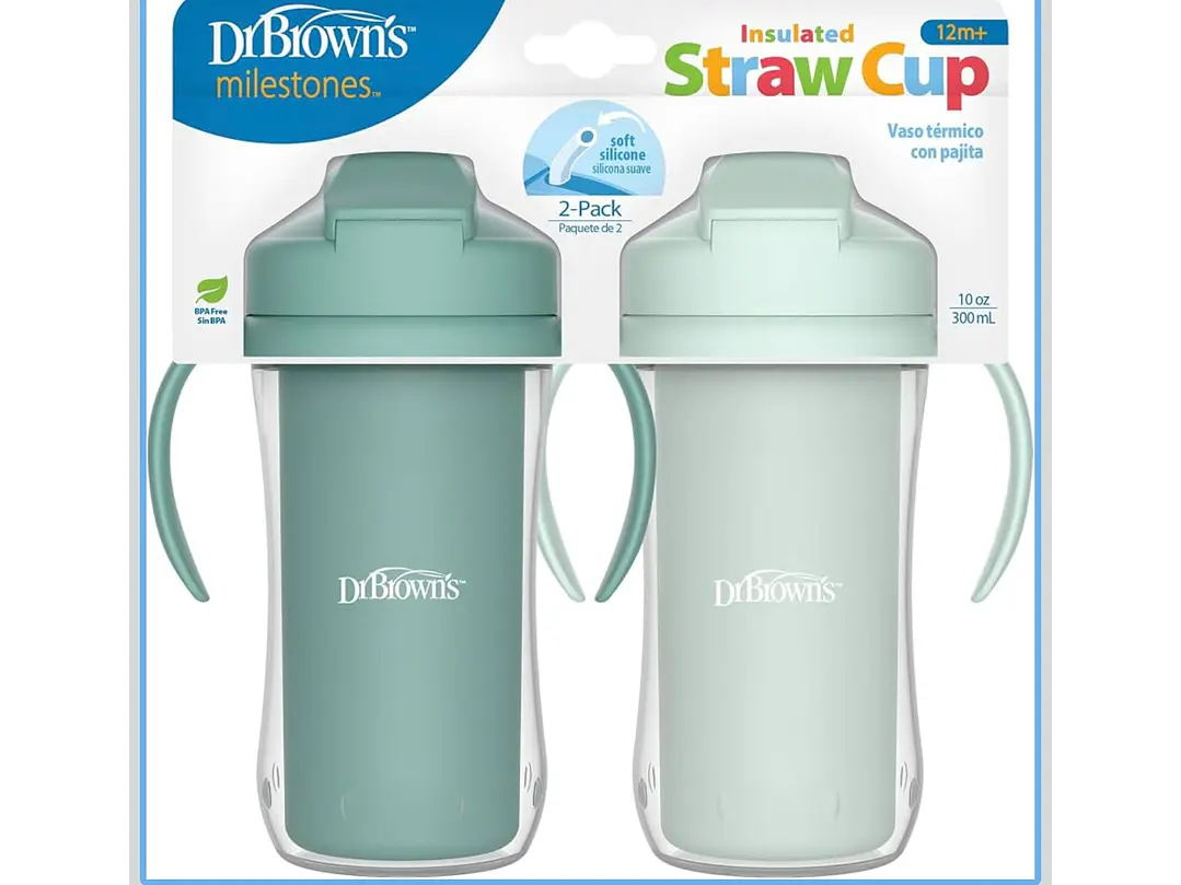 Vaso Pitillo Dr Browns 10oz 1