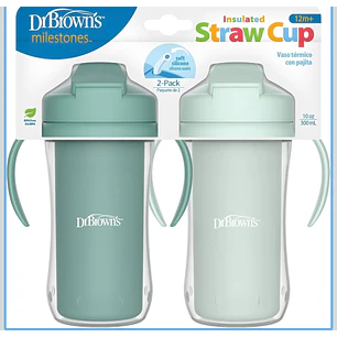 Vaso Pitillo Dr Browns 10oz