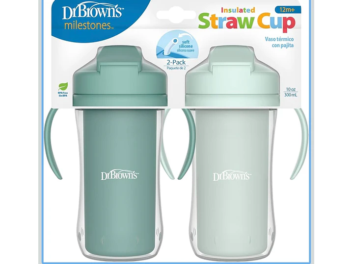 Vaso Pitillo Dr Browns 10oz 1