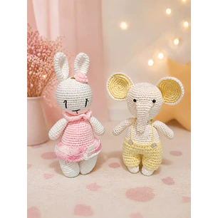 Amigurumi Coneja Rosa 