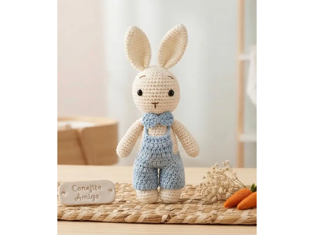 Amigurumi Conejo Celeste 2
