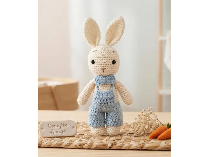 Amigurumi Conejo Celeste 2