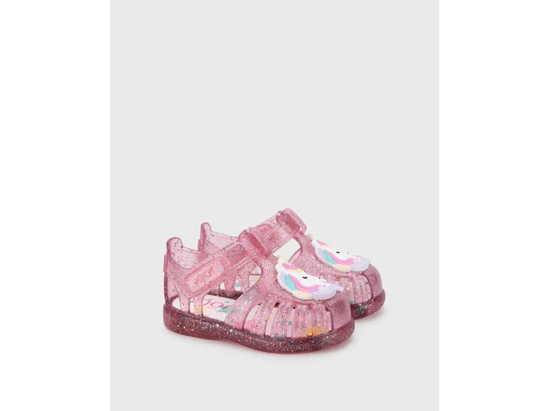 Sandalia S10341 fucsia Multi Gliter 2