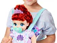  Disney - Muñeca de la princesa Baby Ariel Baby de lujo con tiara, portabebé, - Miniatura 1