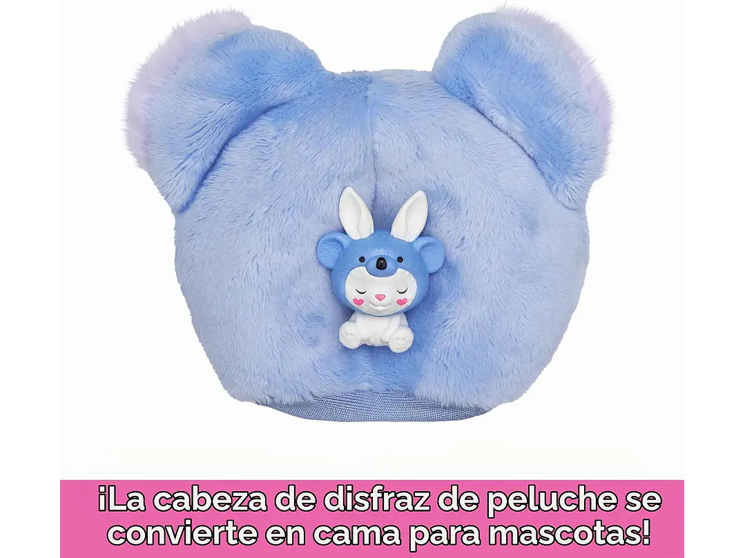 Muñeca Barbie Cutie Reveal y Accesorios con Disfraz de Animal y 10 Sorpresas Incluyendo Cambio de Color, 4