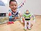 Mattel Disney and Pixar Toy Story - Figura de acción parlante, Rocket Rescue Buzz Lightyear con más de 20 sonidos y frases y visera de casco en movimiento, escala de 12 pulgadas - Miniatura 5