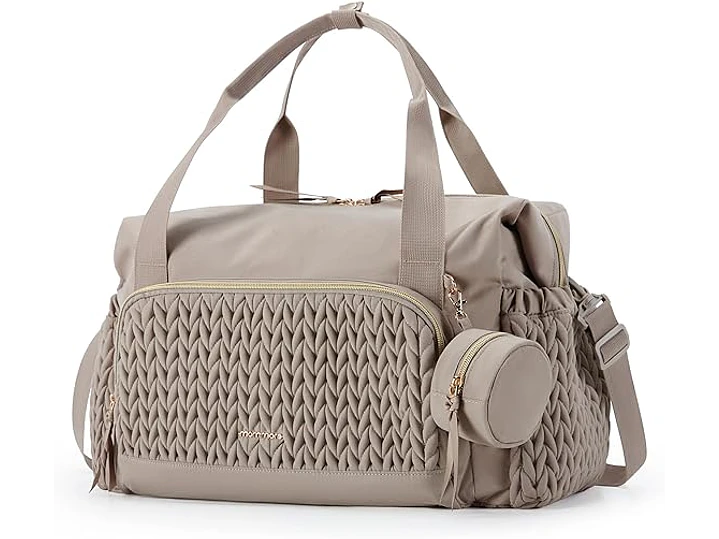 Bolso Pañalera Grapeada 1