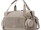 Bolso Pañalera Grapeada - Miniatura 1