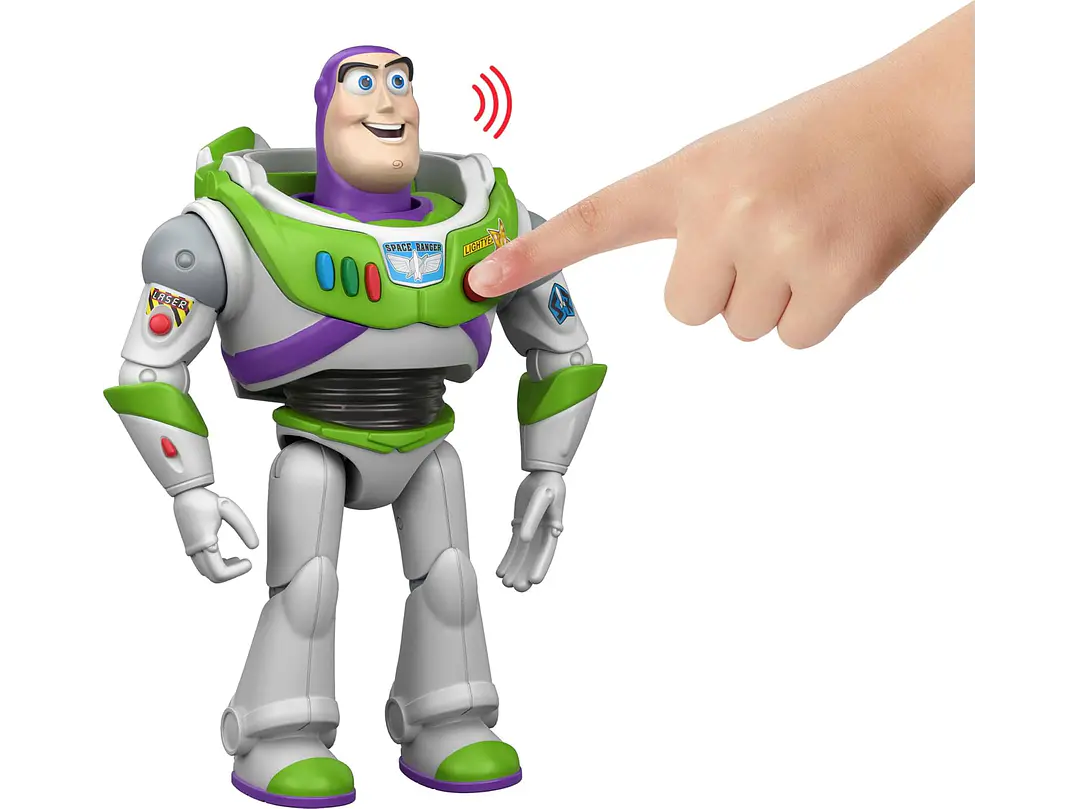 Mattel Disney y Pixar Toy Story 5 Interactables Woody & Buzz Lightyear | Figuras de 12 pulgadas 5