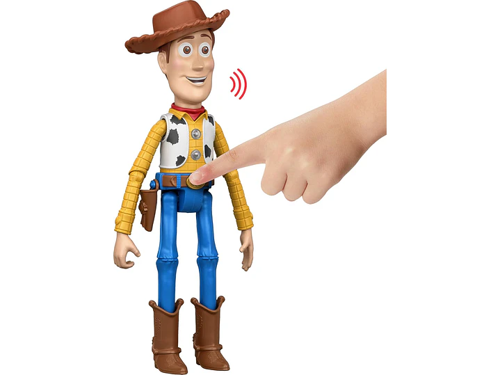 Mattel Disney y Pixar Toy Story 5 Interactables Woody & Buzz Lightyear | Figuras de 12 pulgadas 6