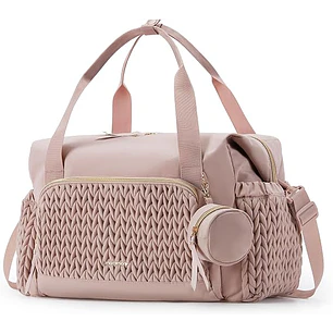 Bolso Pañalera Rosa Palo 
