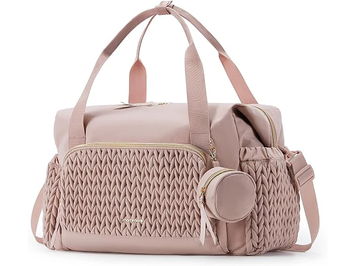 Bolso Pañalera Rosa Palo  1