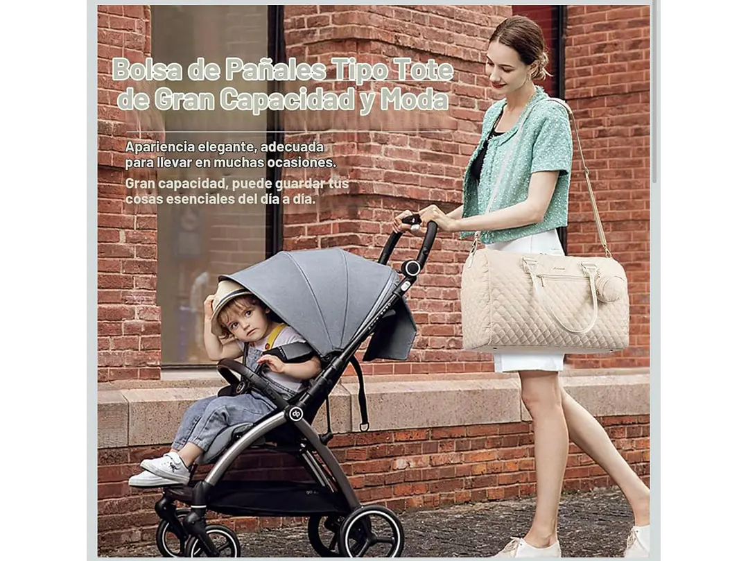Bolso Pañalera Lucia  3