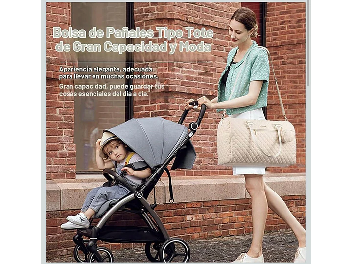 Bolso Pañalera Lucia  3