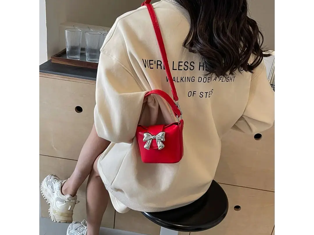 Bolso Luisa Rojo  1