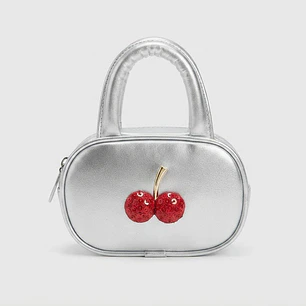 Bolso Plata Cereza 