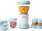 NutriBullet NBY-50100 Sistema completo de fabricación de alimentos para bebés, 32 onzas, blanco, azul, transparente - Miniatura 6