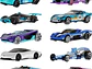  Hot Wheels Paquete de 10 autos de carreras de juguete (los estilos pueden | Juego de 10 vehículos a escala 1:64, - Miniatura 4