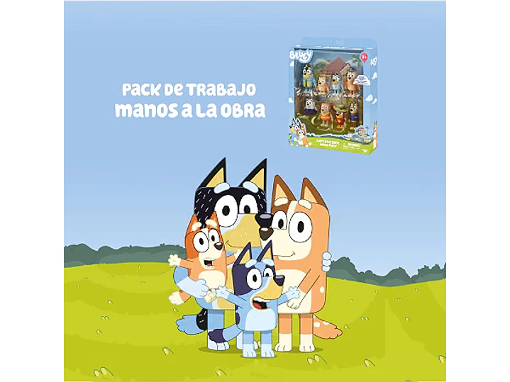 Bluey - Paquete de 8 figuras de aventura 2