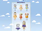Bluey - Paquete de 8 figuras de aventura - Miniatura 3
