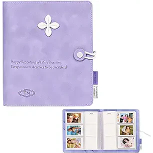Mini álbum de 108 bolsillos compatible con película Fujifilm Instax Mini, adecuado para Instax Mini
