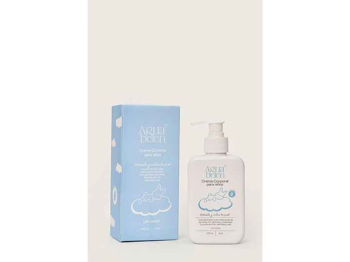 Crema corporal para niños Agua d’ Belén 1