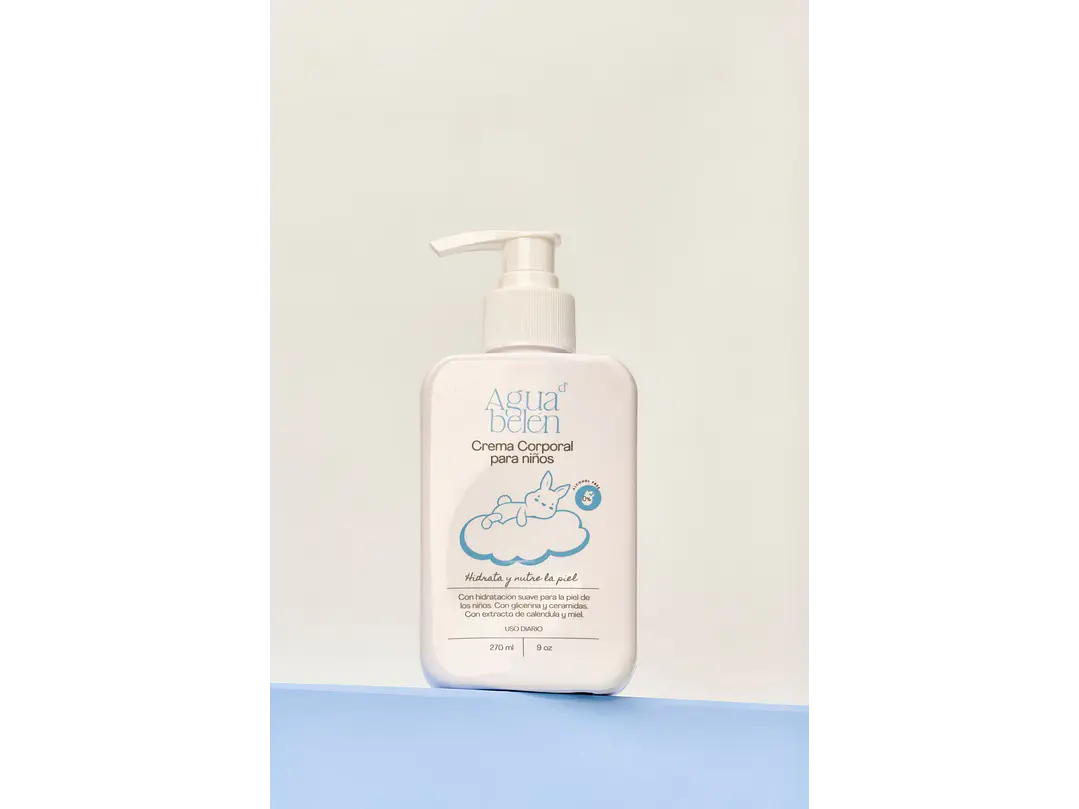 Crema corporal para niños Agua d’ Belén 2
