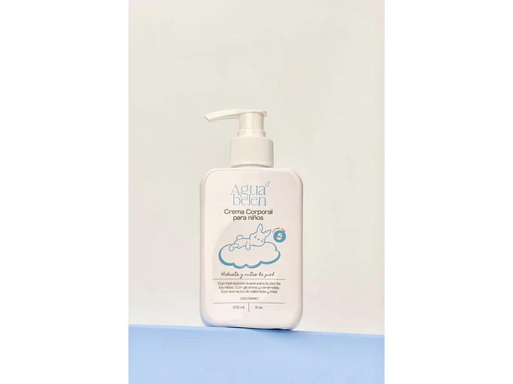 Crema corporal para niños Agua d’ Belén 2