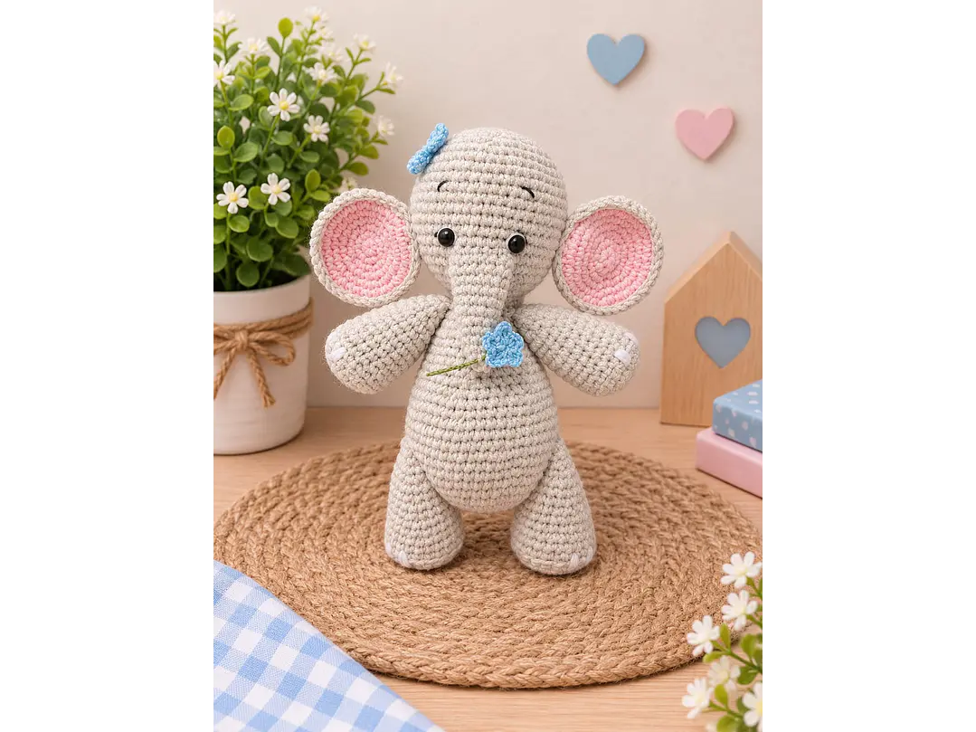 Amigurumi Elefante 1