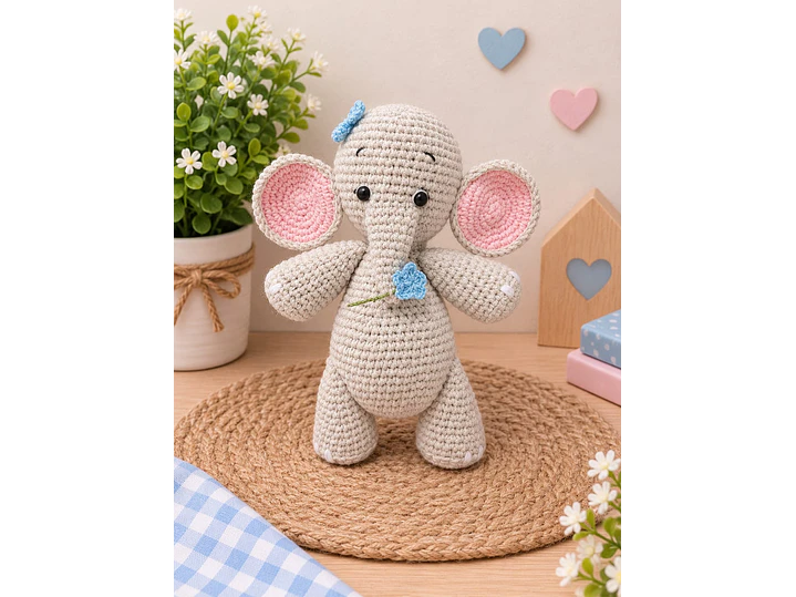 Amigurumi Elefante 1