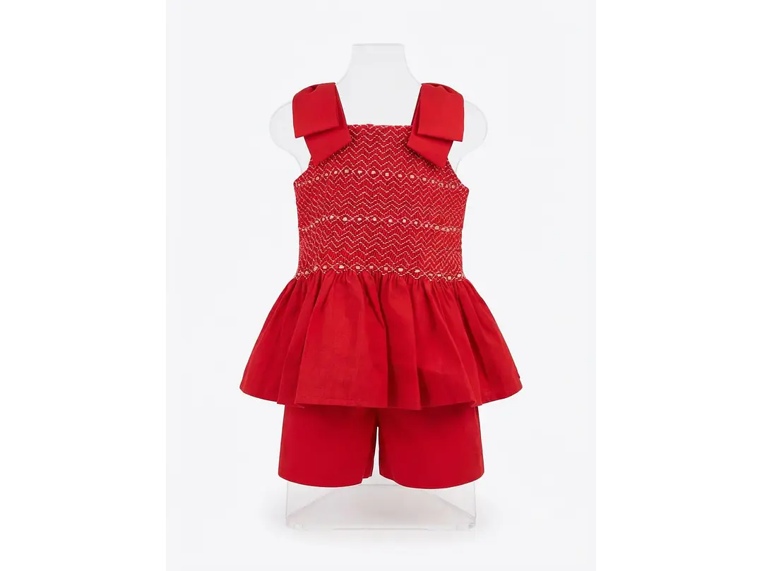 Set Samy Rojo-Beige  2
