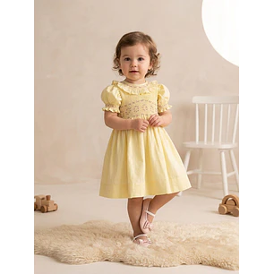 Vestido Flor Amarillo 