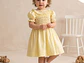 Vestido Flor Amarillo  - Miniatura 1