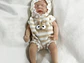 Muñeca Reborn Bebé 15 cm Mini de Silicona con Ropa y Accesorios de Alimentación - Miniatura 1
